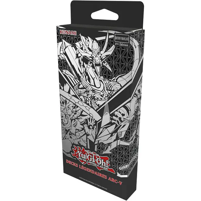 Yu-Gi-Oh! – Decks Légendaires ARC-V – Coffret 3 Decks – Français